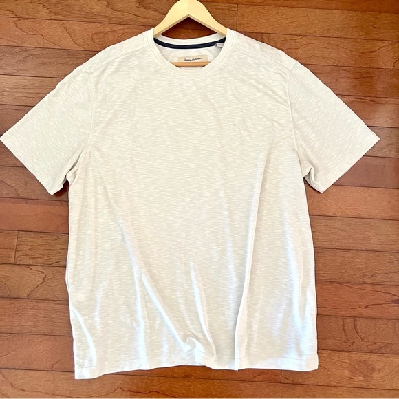 TOMMY BAHAMA
Costa Cruz Short Sleeve Tee Ivory preppy minimalist men XXXL 3XL - Picture 1 of 10
